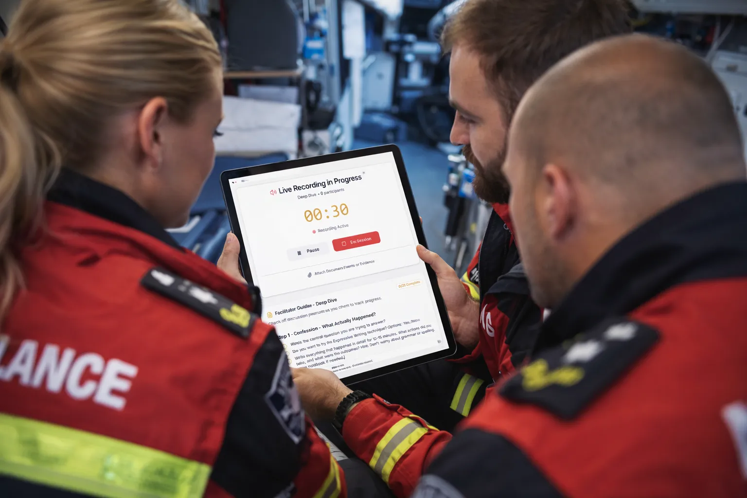 Operational team meeting